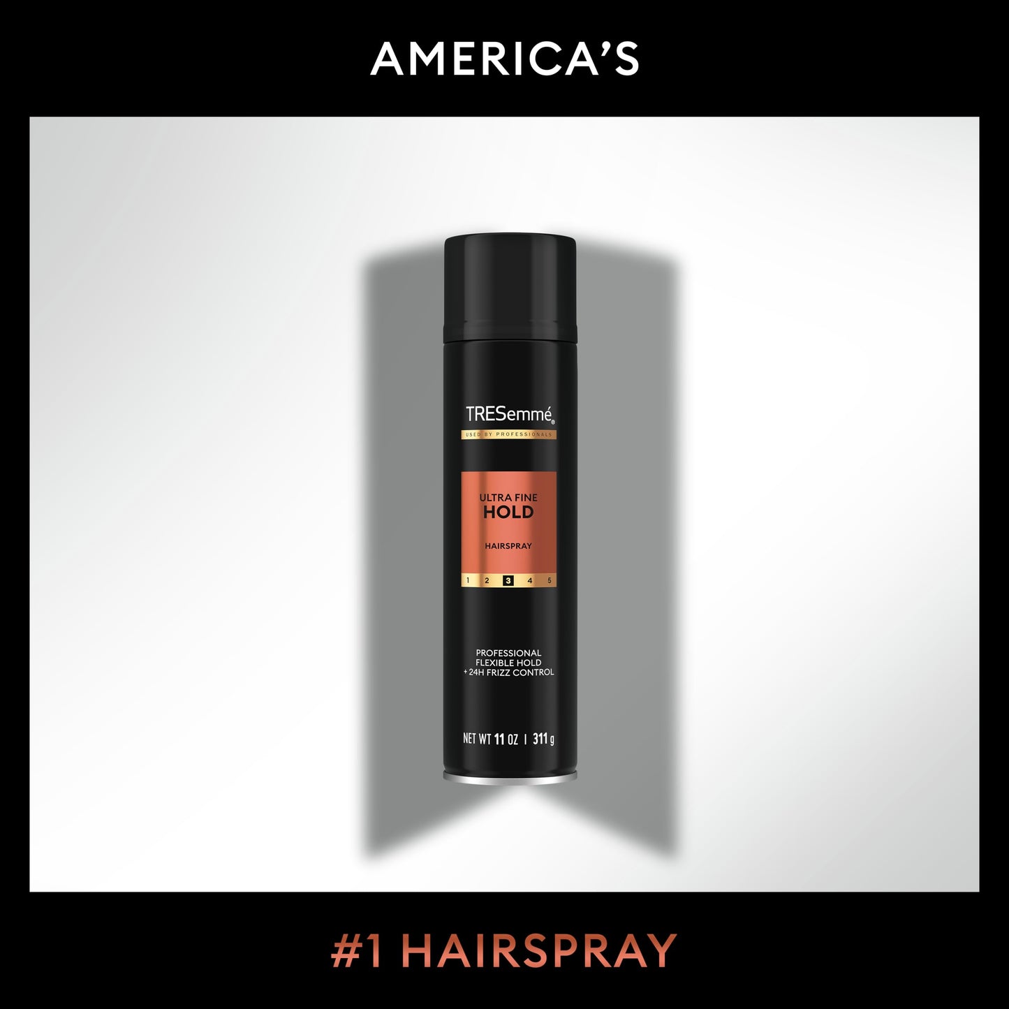 TRESemmé Ultra Fine Mist Hairspray Pack of 6 For Flexible Hold with Pro Lock Tech 11 oz