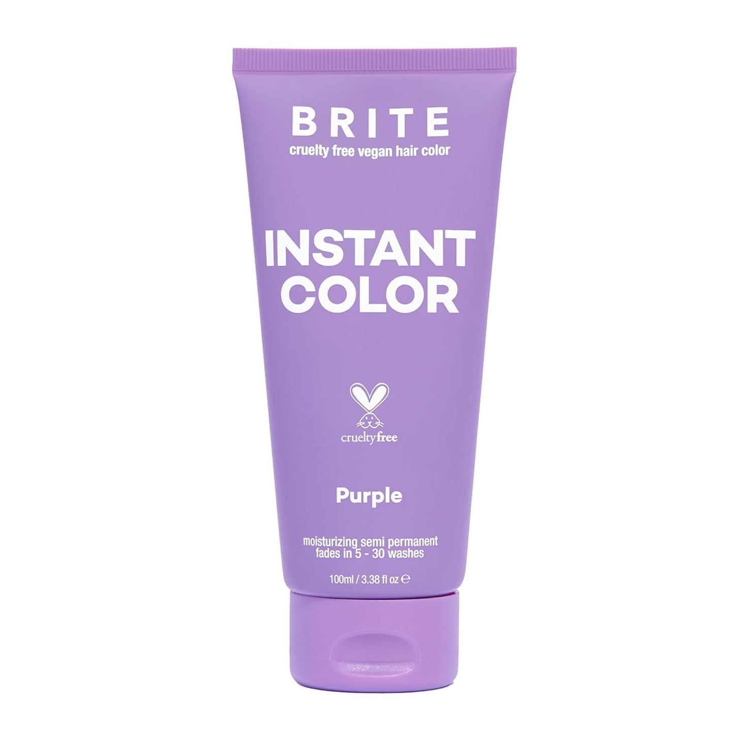 Vegan Instant Hair Color - Semi-Permanent Nourishing Dye for Pre-Lightened & Blonde Hair | Rose, 3.38 Fl Oz