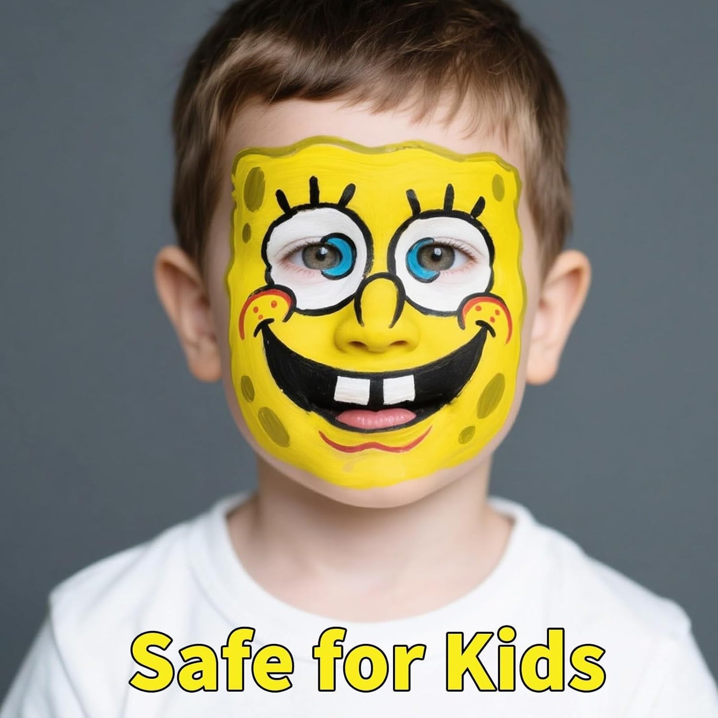 Yellow Eye Black Stick - Waterproof Face Paint for Sports & Halloween | Ideal for Baseball, Softball, Football, Lacrosse
