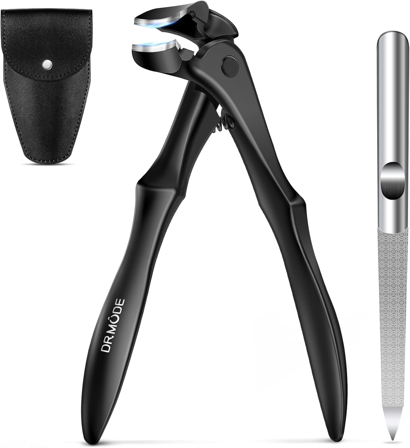 Toenail Clippers for Thick Nails - Long Handled Angled Head | Ideal for Seniors & Easy Grip