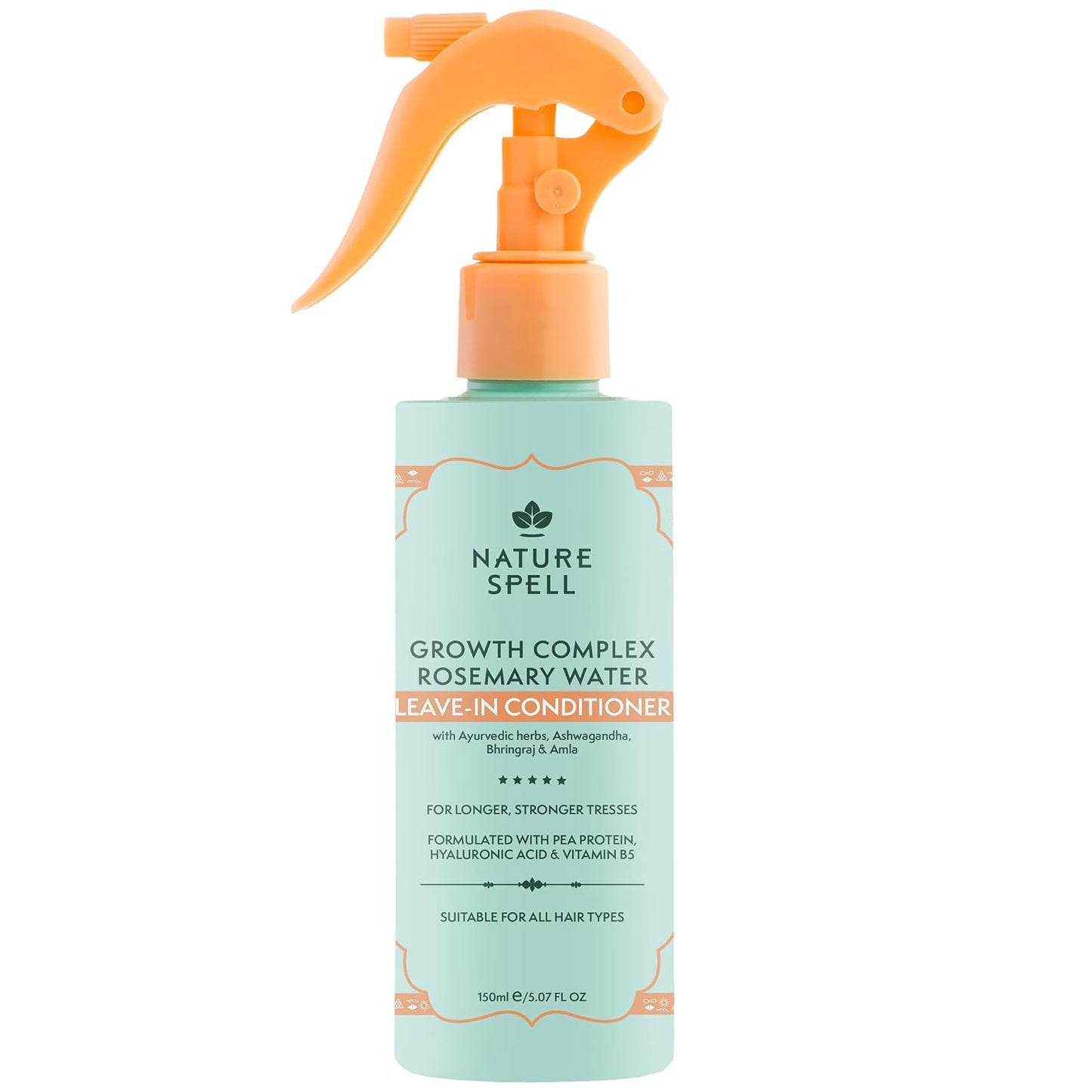 Rosemary Water Leave-In Conditioner - Promotes Hair Growth & Heat Protection | 5.07 Fl Oz