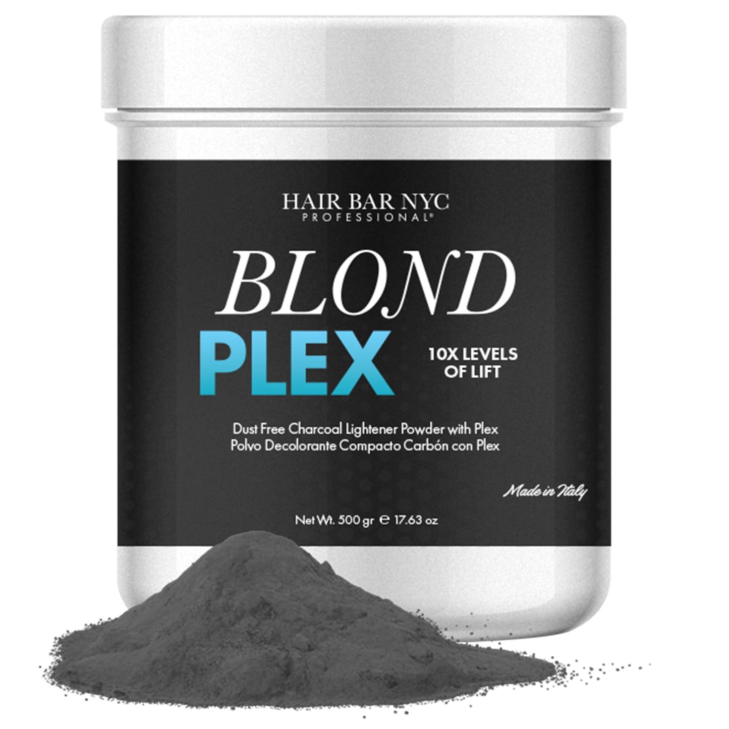 Blond Plex Extreme Lifting Lightener Powder - Dust-Free, Cool-Toned Finish | 500g / 17.63oz