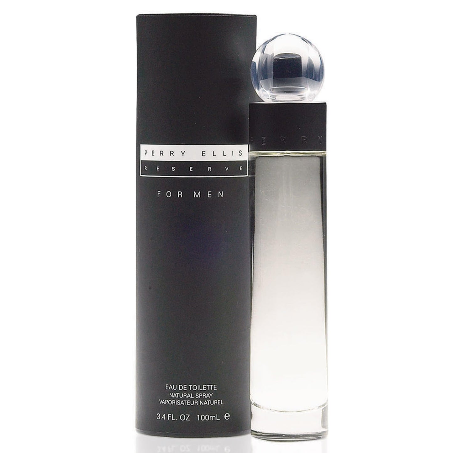 Perry Ellis Reserve Eau De Toilette Spray for Men - Mens Cologne, Long Lasting Perfume, EDT, Fragrance with Notes of Juniper, Citrus & Exotic Woods - 3.4 fl oz (100 mL)