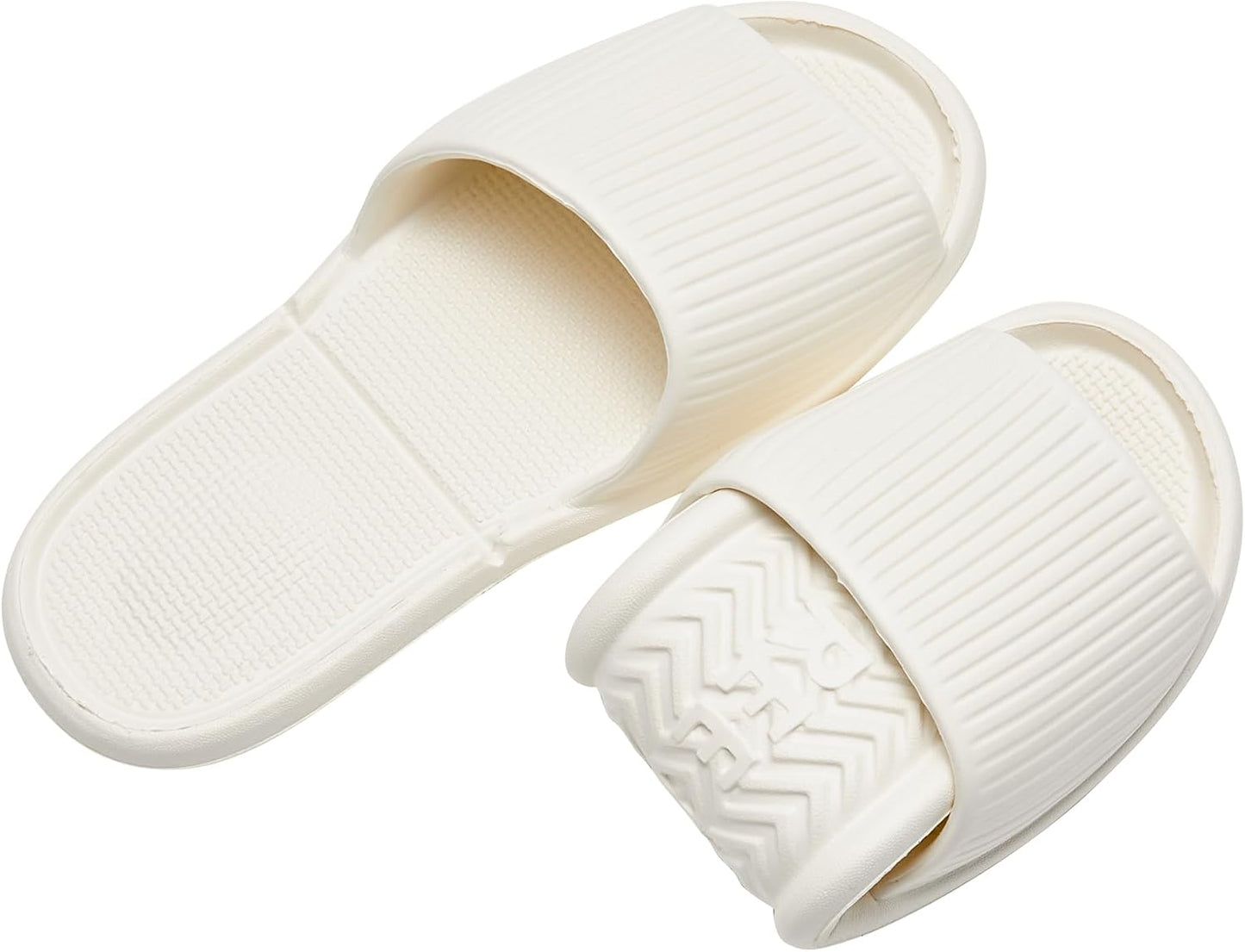 Foldable Shower Shoes - Non-Slip Portable Slippers for Travel | Lightweight EVA Quick-Drying Bathroom Slides for Men & Women