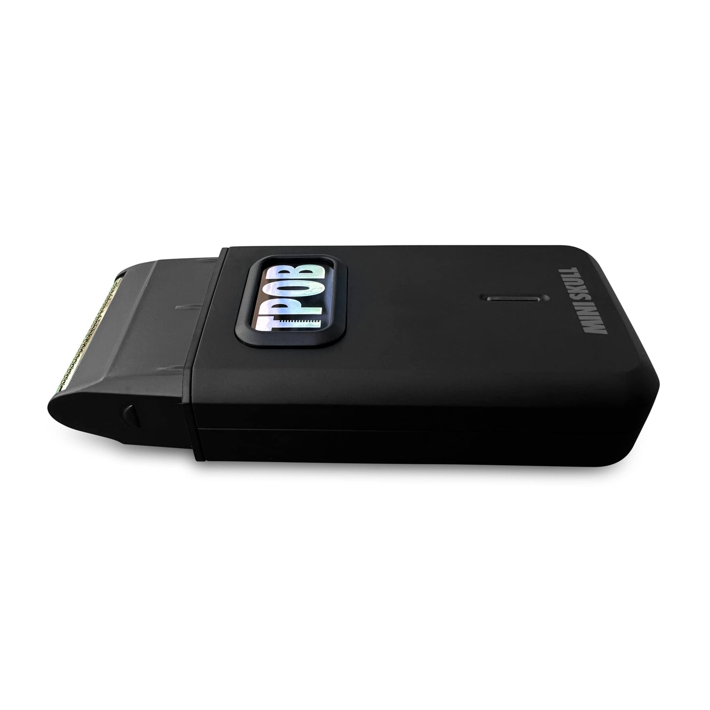 TPOB Mini Skull Single Shaver Compact Design that can fit in Your Pocket with a Turbo Charged Motor, Perfect for Both Professional and at-Home use (Black)