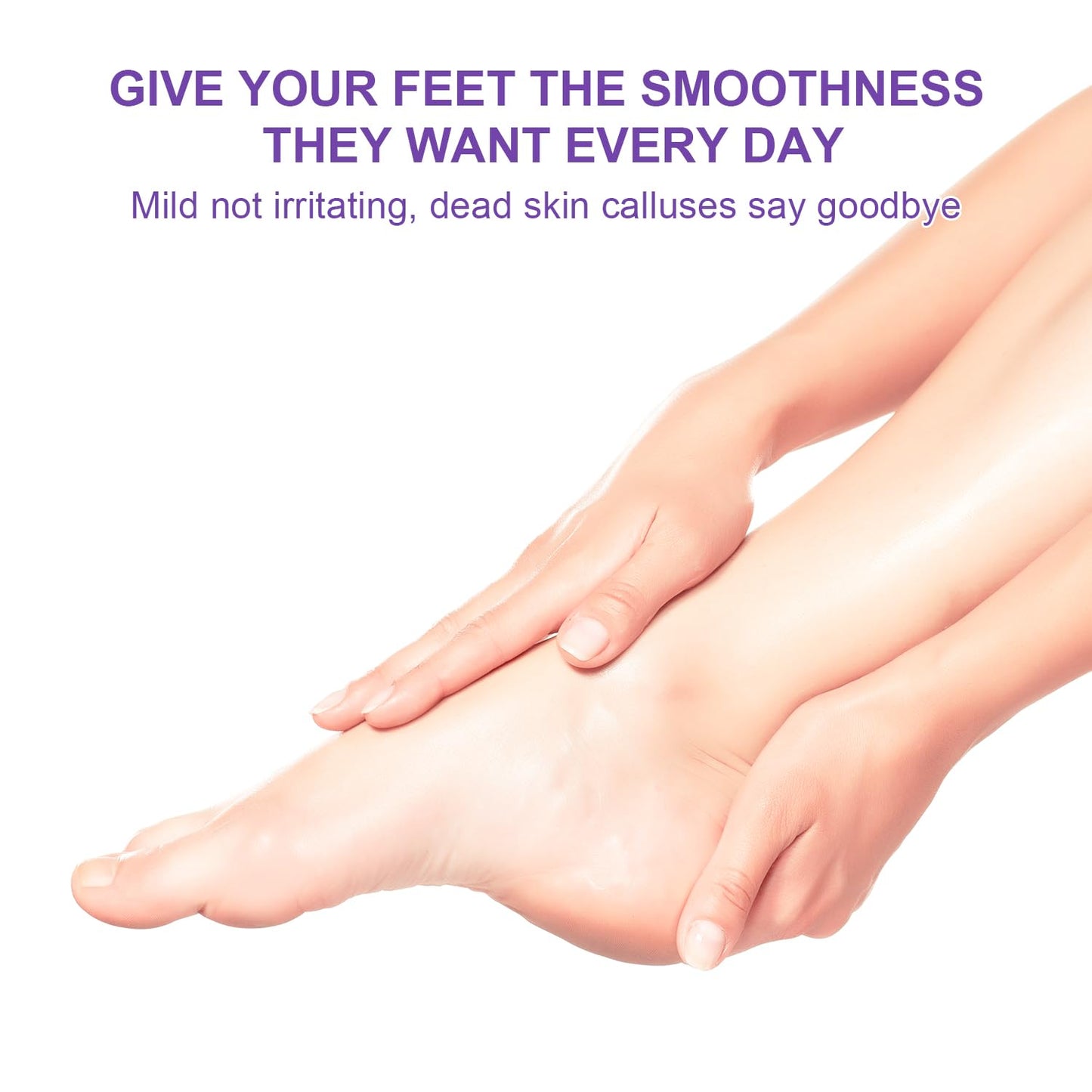 Foot Peeling Mask - 5 Pack Exfoliating Foot Peel Mask for Dry Cracked Feet - Baby Soft Foot Mask Socks for Removing Dead Skin, Cracked Heels, and Calluses - Lavender, Shea Butter, Aloe - Women and Men