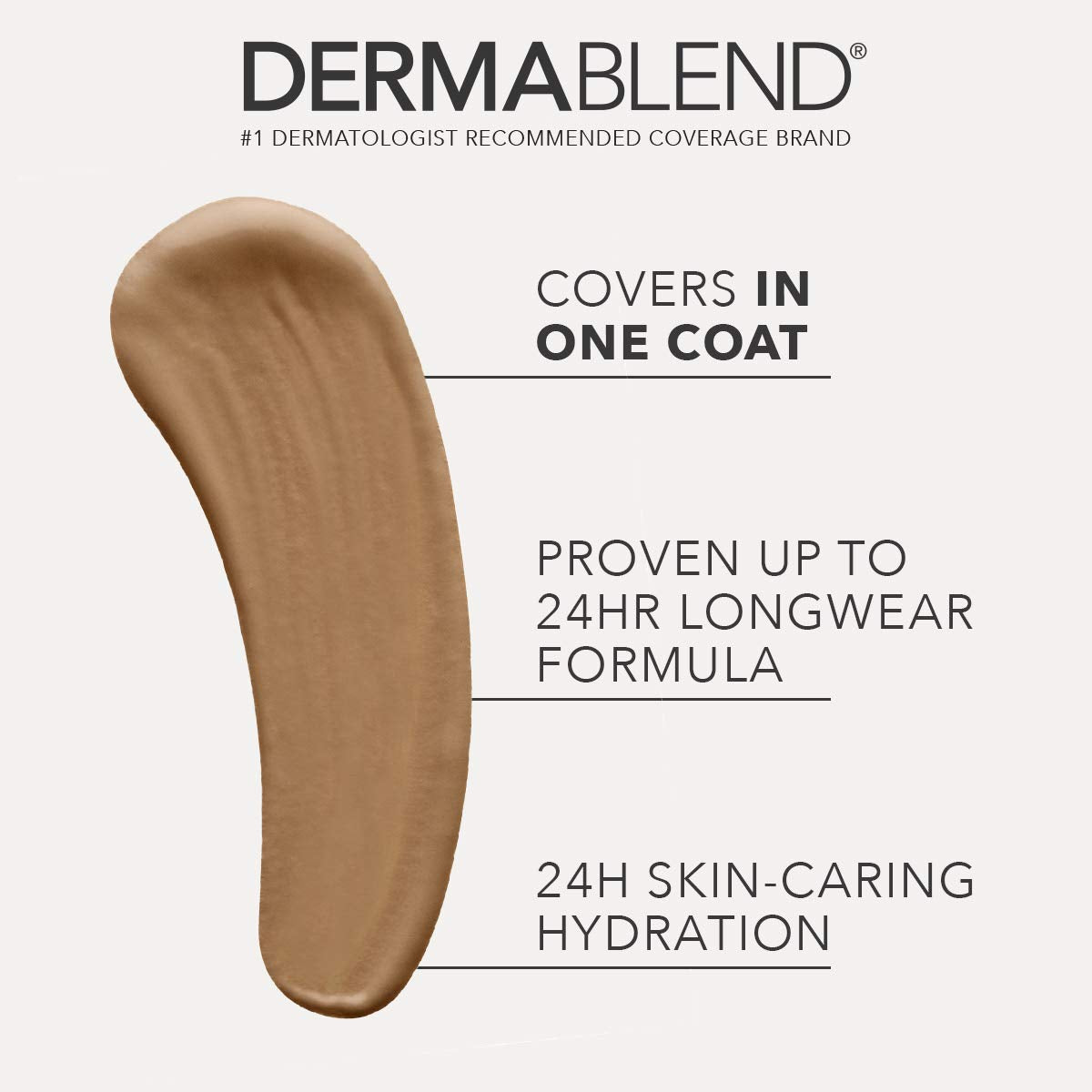 Dermablend Cover Care Concealer - Full Coverage Makeup for Dark Circles & Blemishes | 0.5 Oz
