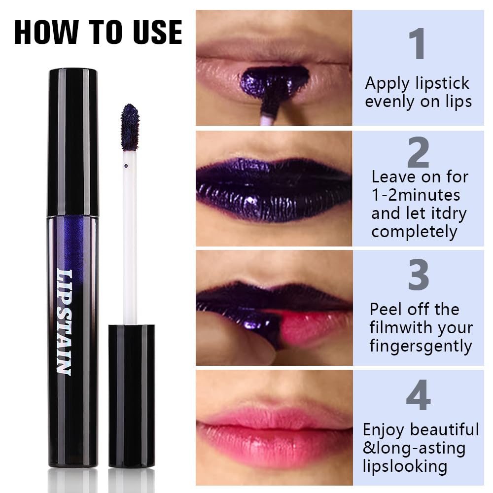 Warm Nude Pink Lip Stain - Matte Finish, Transfer Proof, Long Lasting Waterproof Lip Tint | Highly Pigmented 24-Hour Wear