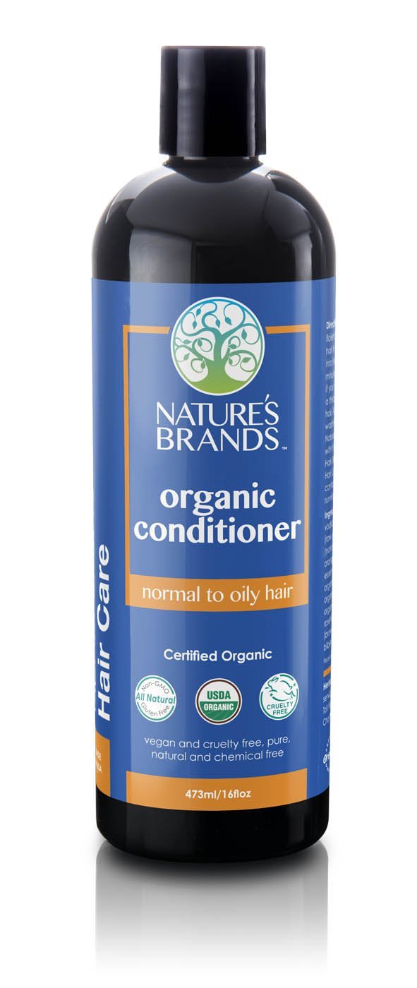 Organic Conditioner, Normal to Oily Hair; 16floz by Herbal Choice Mari