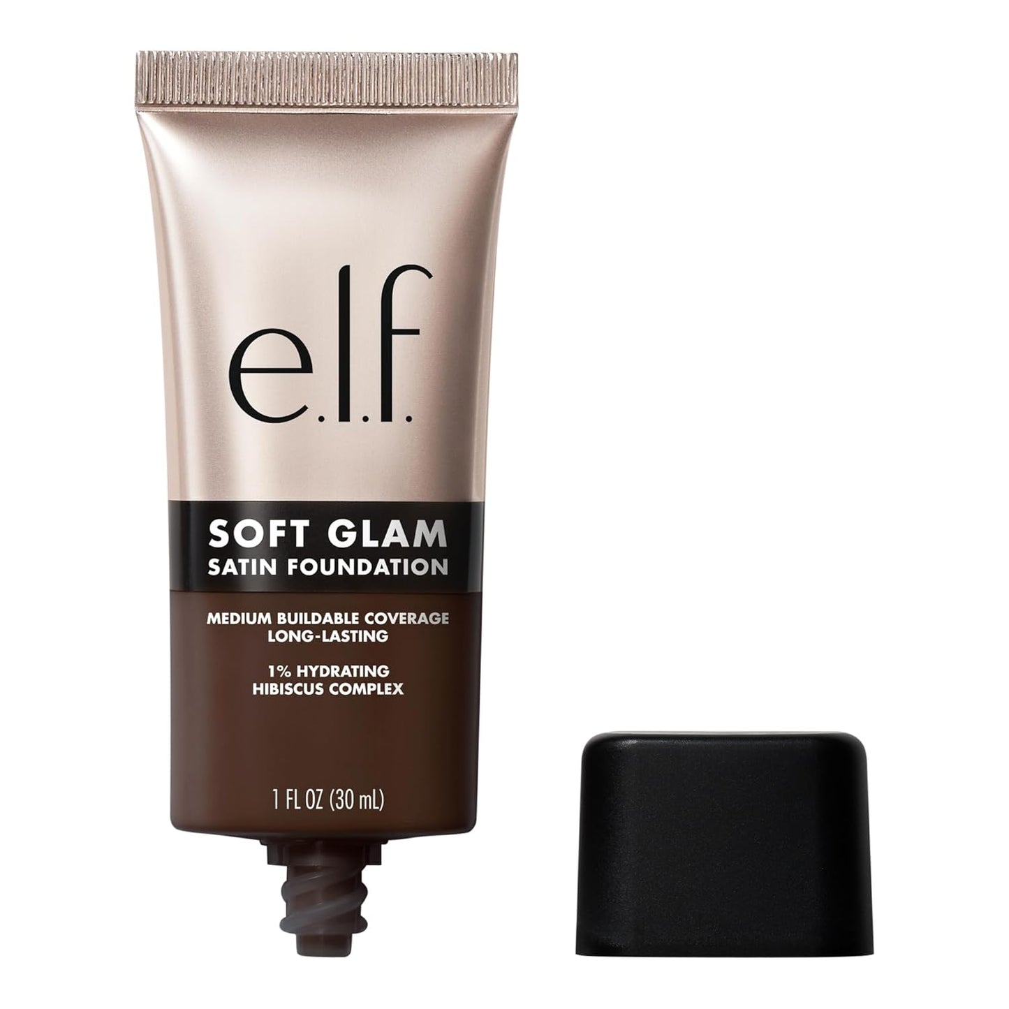 e.l.f. Soft Glam Foundation - Medium Coverage, Long-Lasting, Vegan | 21 Light Neutral, Satin Finish