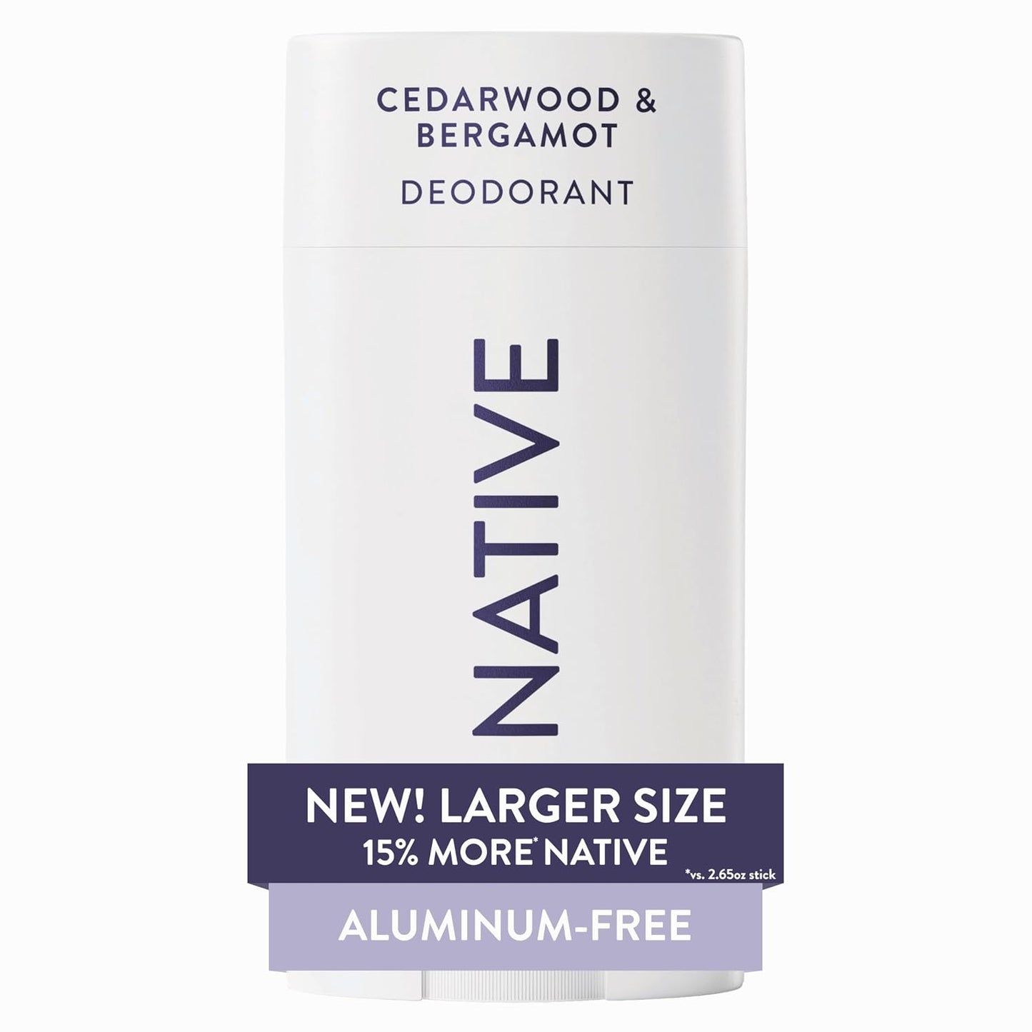 Aluminum-Free Deodorant Stick - Honey & White Oak | 72-Hour Odor Control, 3.1 oz for Men & Women
