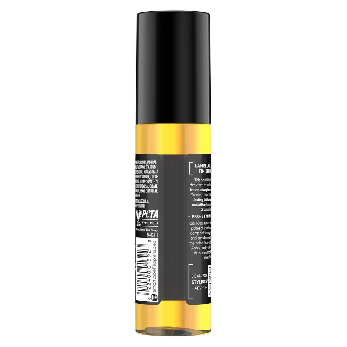 TRESemmé Lamellar Gloss Oil - Ultra Shine Hair Treatment | 3.3 Fl Oz for 72-Hour Radiance