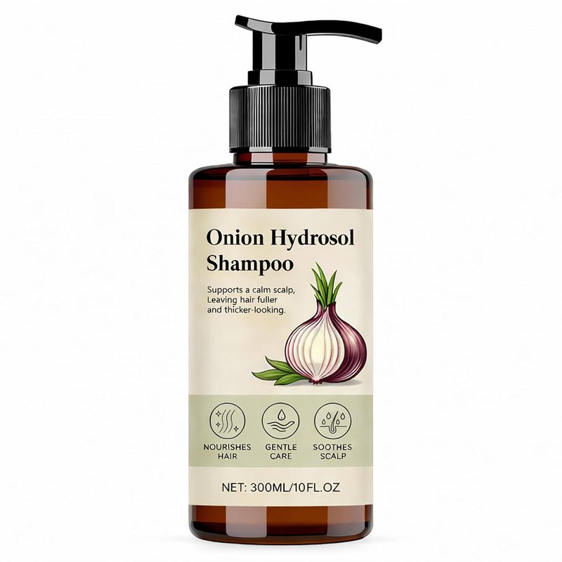 Onion Hydrosol Shampoo for Hair Growth - Rosemary & Biotin Formula | 10 fl. oz. for Thickening & Strengthening