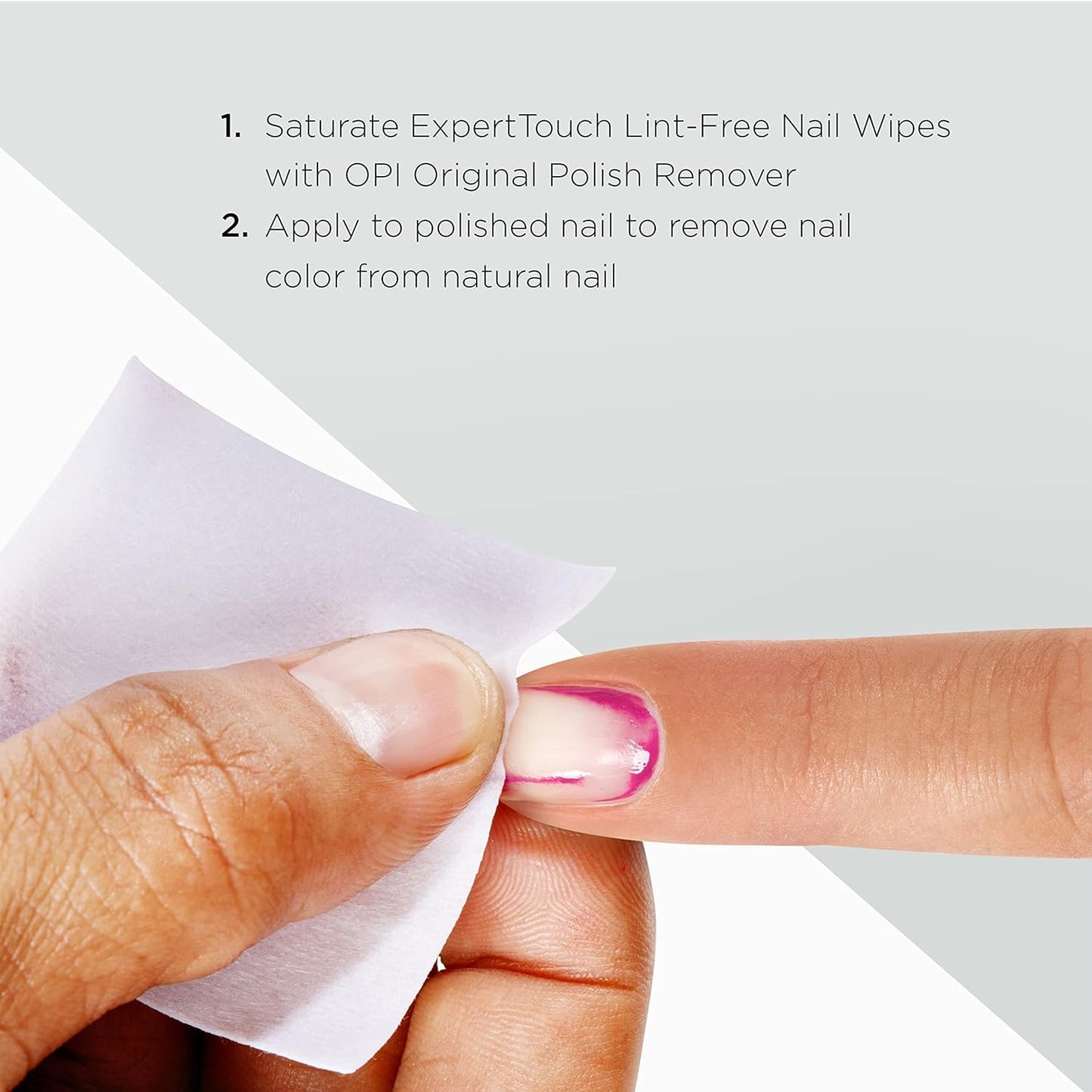 OPI Nail Polish Remover - Acetone-Free, Gentle Formula for Acrylics | Fast-Acting & Aloe Vera Enriched