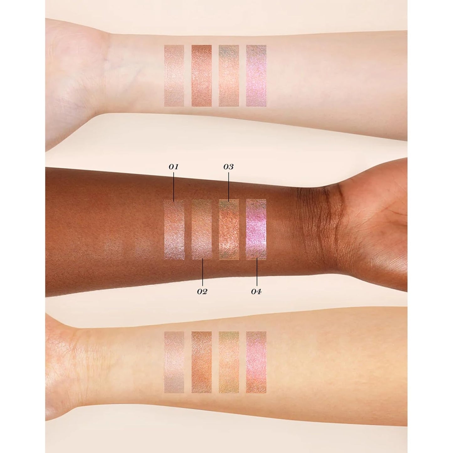 Midsummer Fairytales Liquid Highlighter & Eyeshadow - Multichrome Pearlescent Illuminator for All Skin Tones | 03 Pixie Dream