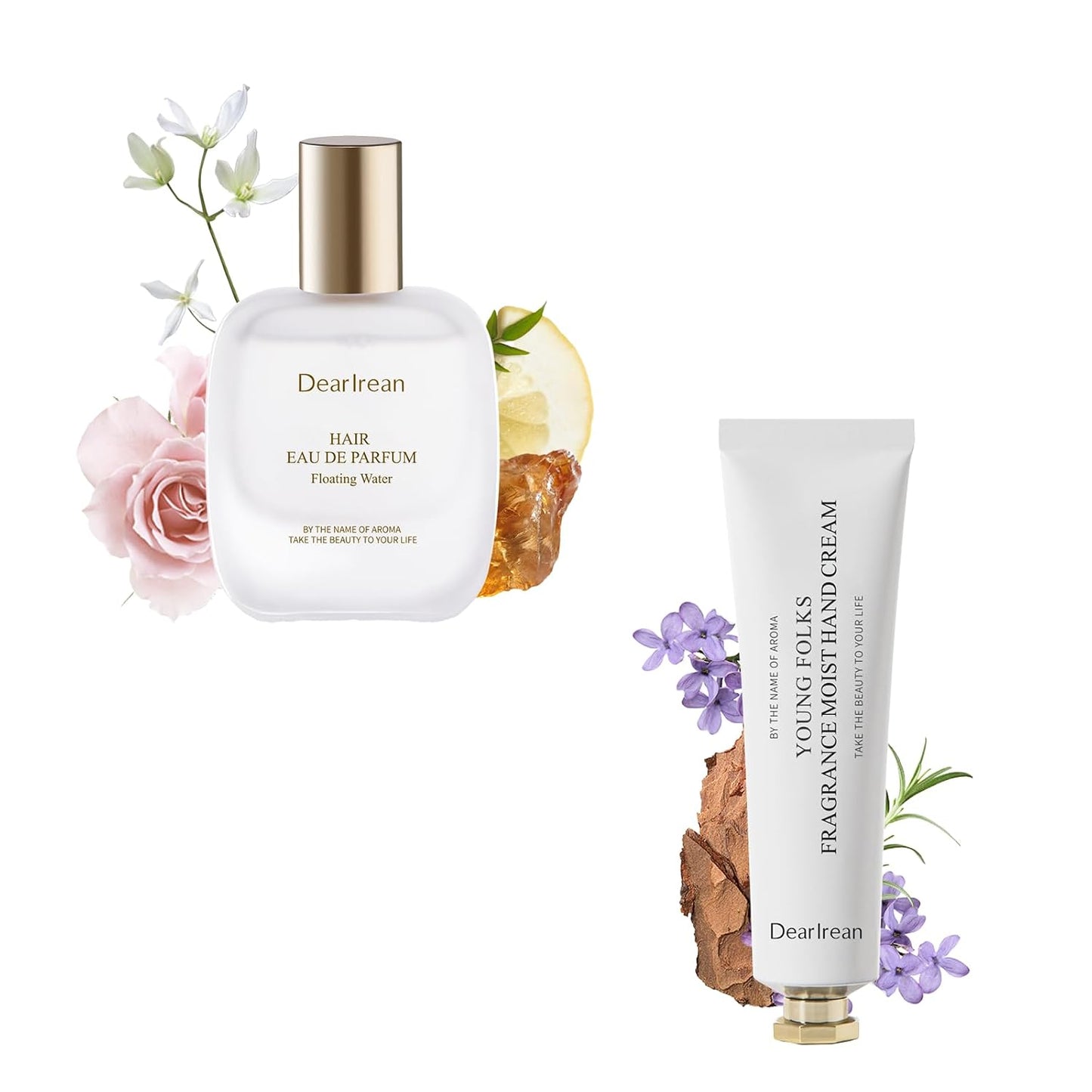 Hair Perfume for Women - Luxurious Fragrance & Moisturizing Hand Cream | Perfect Gift Set