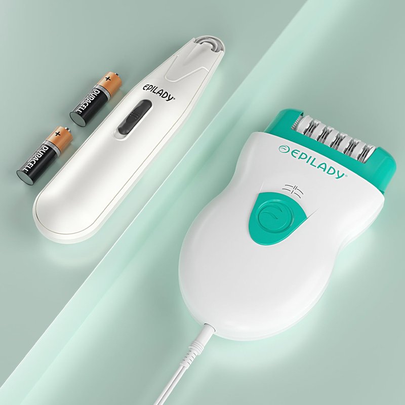 Epilady Face & Body Hair Removal Device Bundle, Speed Corded Electric Epilator for Women with Facial Hair Remover, Epilator for Legs, Arms, Underarms, Face & Bikini Line, Long-Lasting Hair Removal