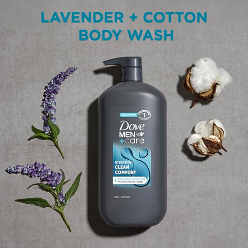 Dove Men+Care Clean Comfort Body & Face Wash - 30 oz Hydrating