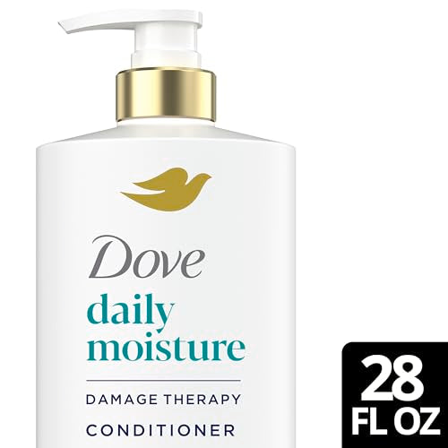 Dove Conditioner Daily Moisture for Dry Hair with Bio-Protein Care Technology and Hyaluronic Serum 28 Fl Oz