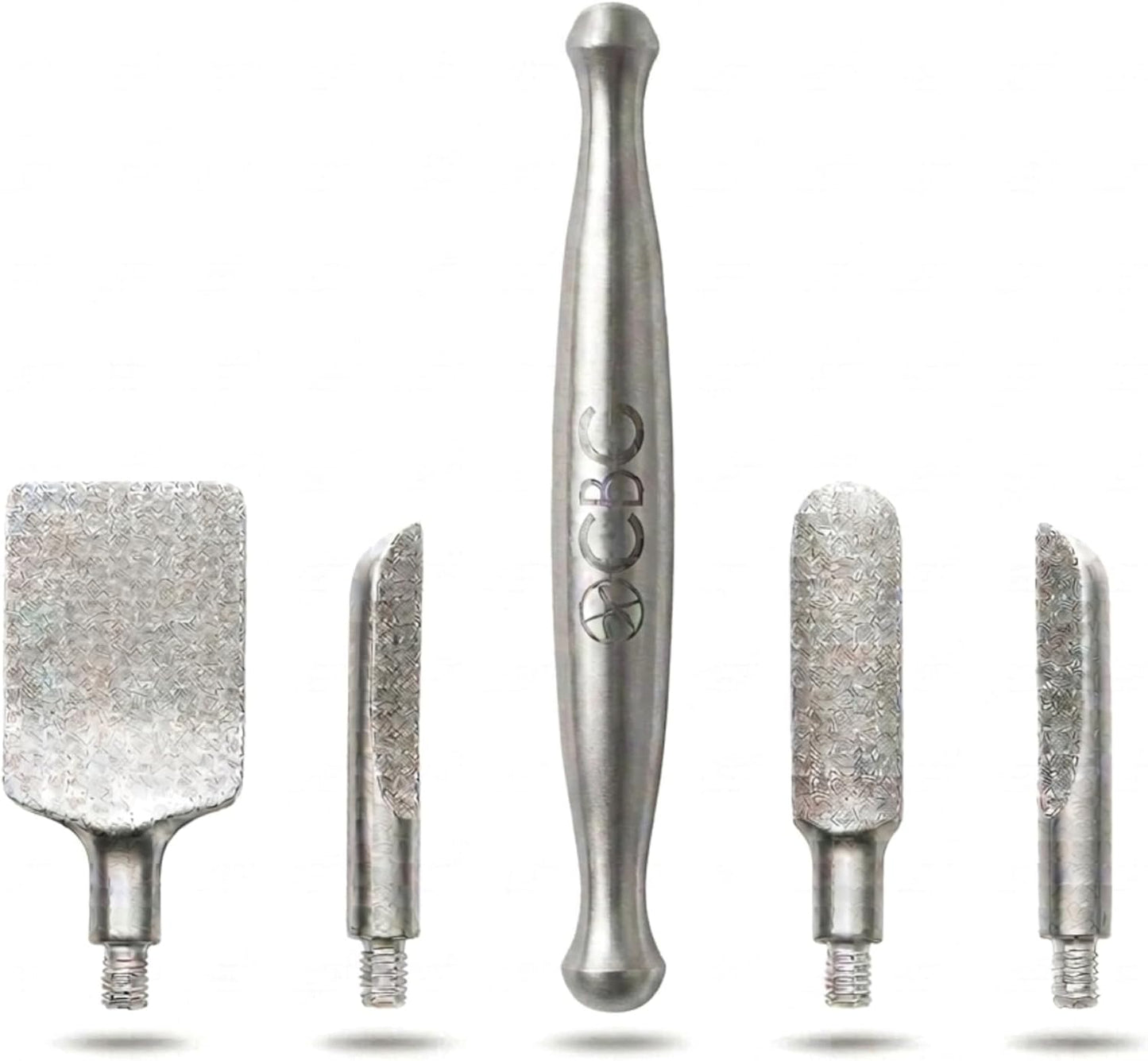 Nail Care Cuticle Remover Tool - Interchangeable Attachments for Gentle Grooming | Travel-Friendly for Finger & Toe Nails