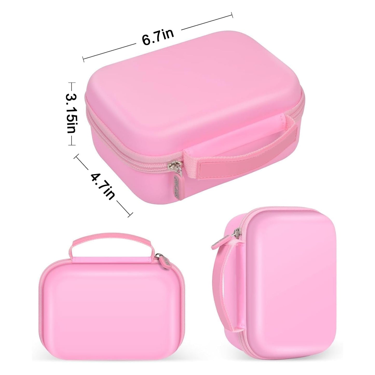 GWCASE Case Compatible with DUDUDRAGON for Cimizi for Dylanto for GREENKINDER for ESOXOFFORE for Careenoah for TKECWOB Instant Print Camera, Kids Instant Digital Cameras Storage Case (Box Only) -Pink