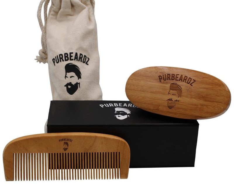 ESSENTIAL BEARD CARE TOOLS: Designed for every bearded man, this grooming kit combines functionality and style. Made from durable, high-quality materials with a sleek design, it’s the ultimate toolset for daily beard and mustache grooming and styling.