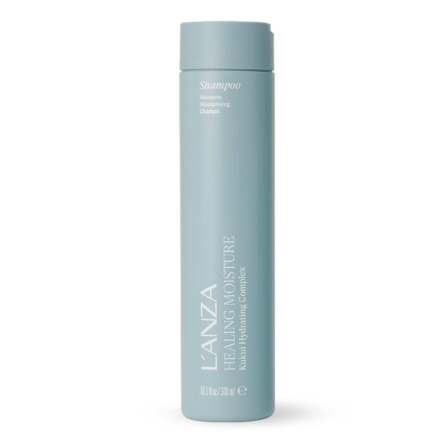 L'ANZA Healing Moisture Shampoo - Hydrating Formula for Damaged Hair | Sulfate-Free, Color Safe, Anti-Frizz, Deep Hydration