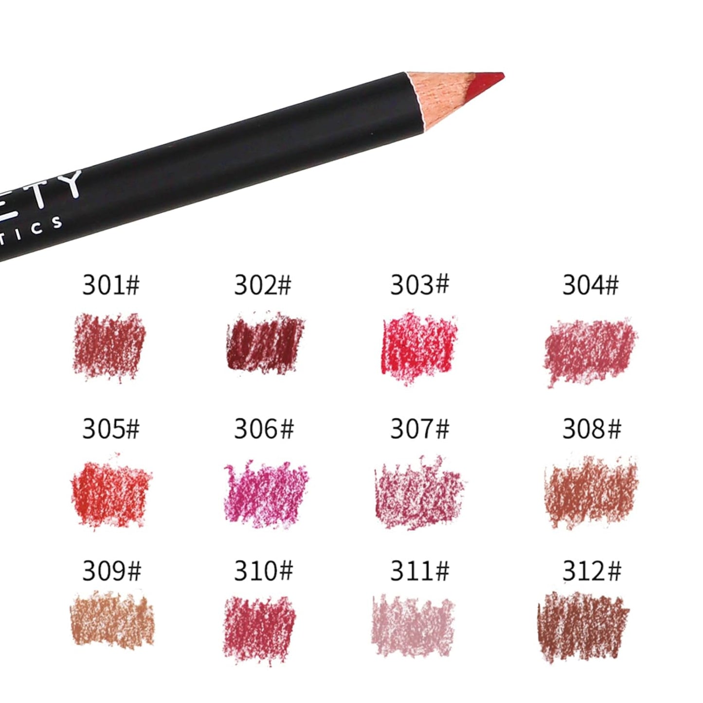 36 Pcs Matte Lip Liner Set - Waterproof Long-Lasting Lip Pencils | 12 High Pigment Colors