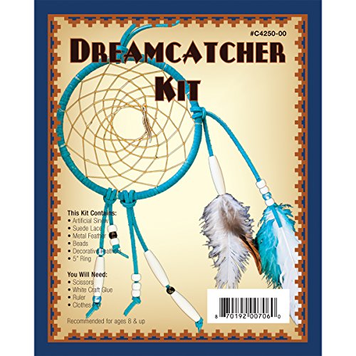 Realeather Dreamcatcher Leathercraft Kit for Beginners - 5"