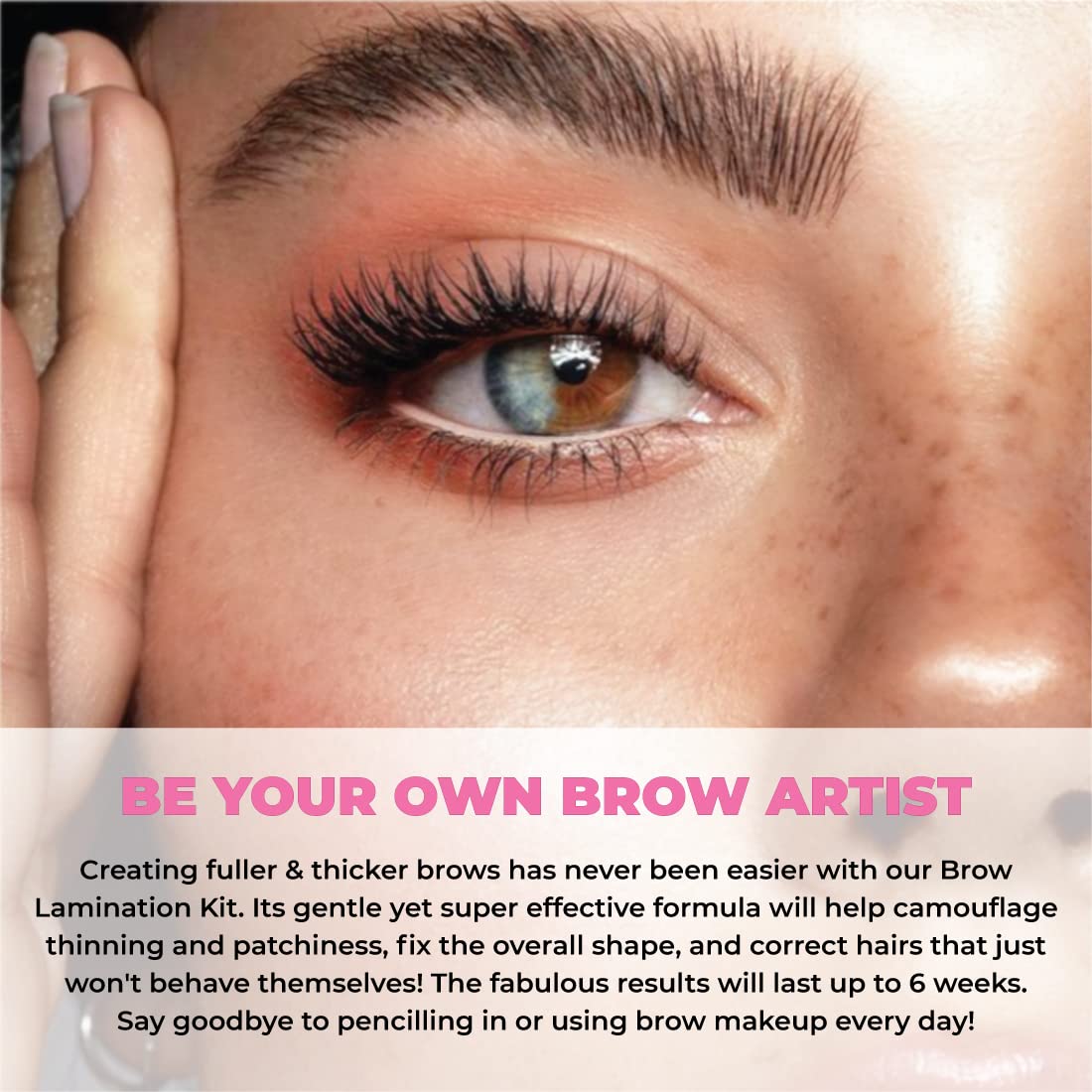 Miya Lash Brow Lamination Kit - Professional DIY Eyebrow Lift with Keratin | Fuller, Thicker Brows for 6 Weeks | Includes Tools & Instructions