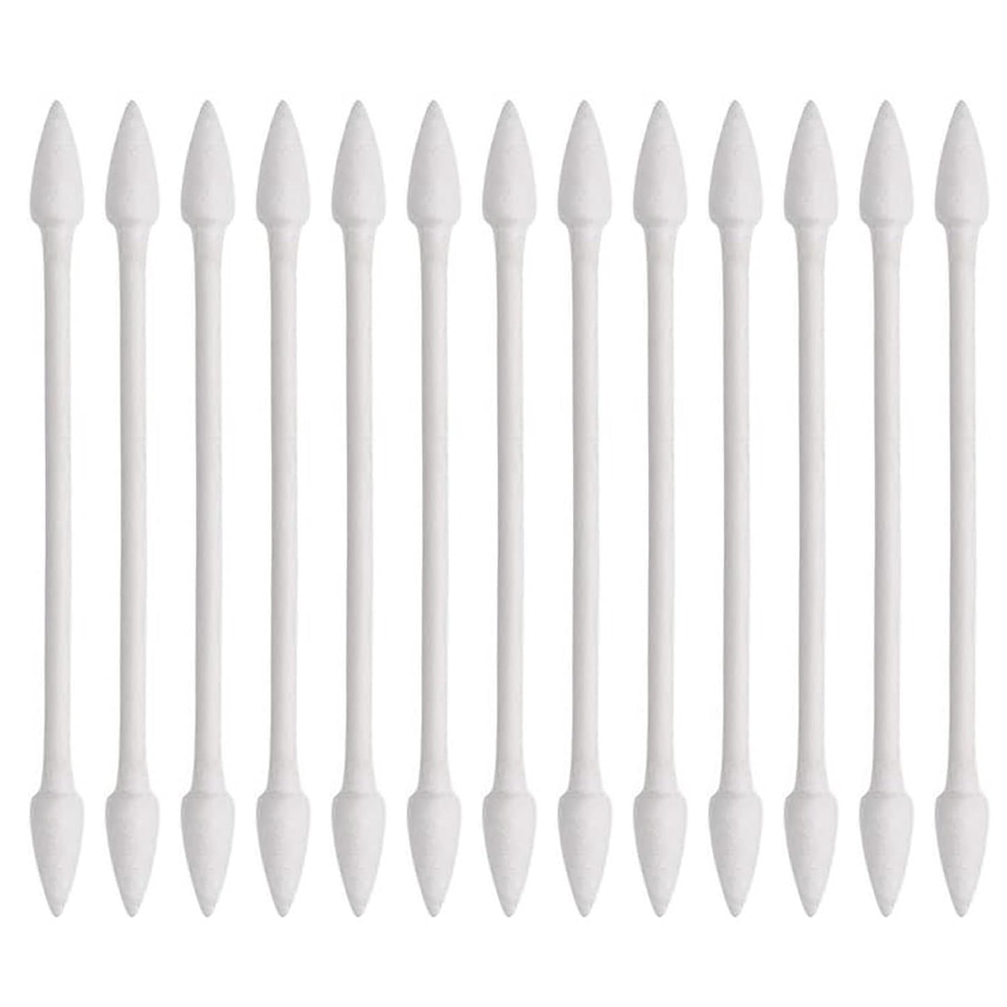 Organic Baby Cotton Swabs - Chlorine-Free & Biodegradable Q-tips | Hypoallergenic, Gentle for Newborns (220 Total)