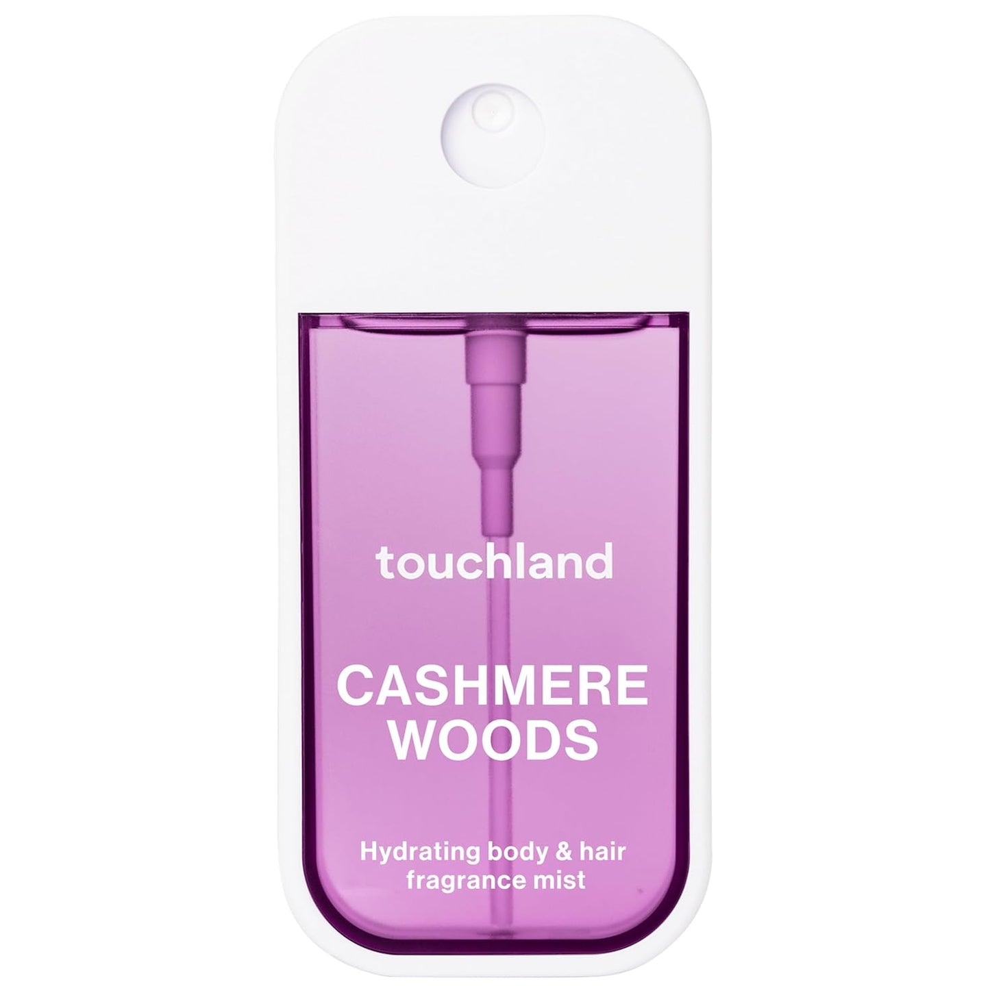 Touchland Body & Hair Fragrance Mist - Cashmere Woods Scent | 2 FL OZ Refreshing Spray