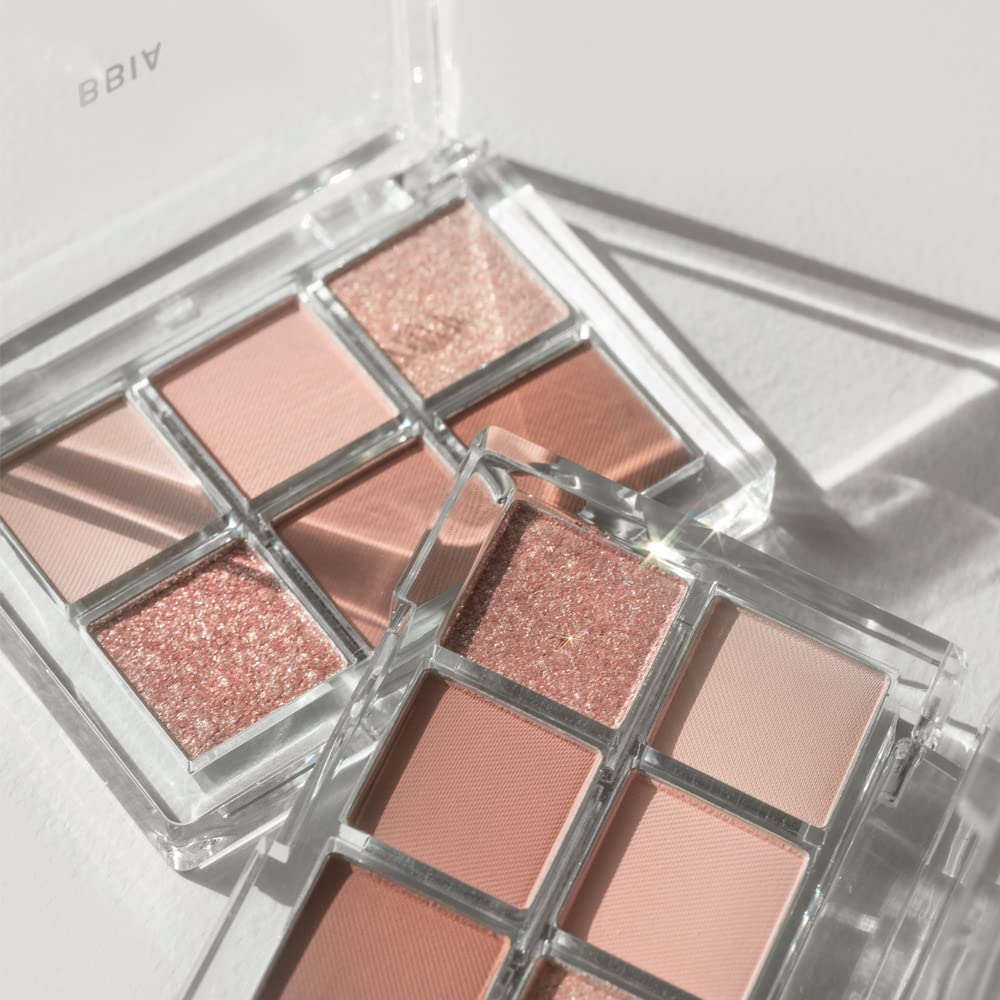 BBIA Ready To Wear Eye Palette - Ultimate Eyeshadow Palette Blendable & Buildable Shade Soft Texture Shimmer Finish Gorgeous Pearls Daily Eye Shadow Colors Vegan Korean Eye Makeup