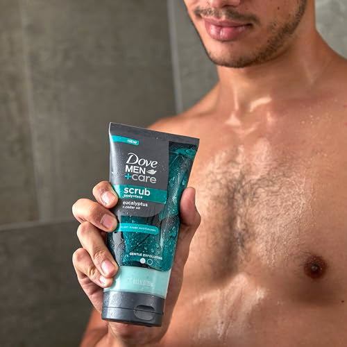 Dove Men+Care Eucalyptus Body & Face Scrub - 9 oz Exfoliator