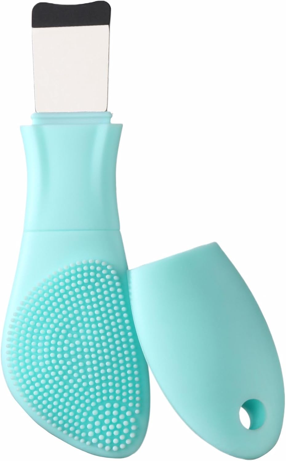 Blackhead Remover | Silicone Face Scrubber & Exfoliator for Deep Cleansing - Purple Color