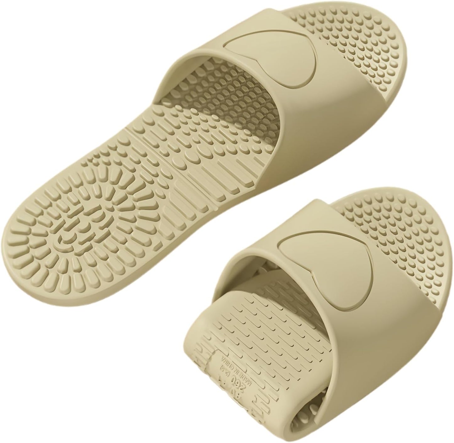 Travel Shower Shoes - Foldable Non-Slip Slippers for Unisex | Lightweight EVA Quick-Drying Water-Resistant Slides