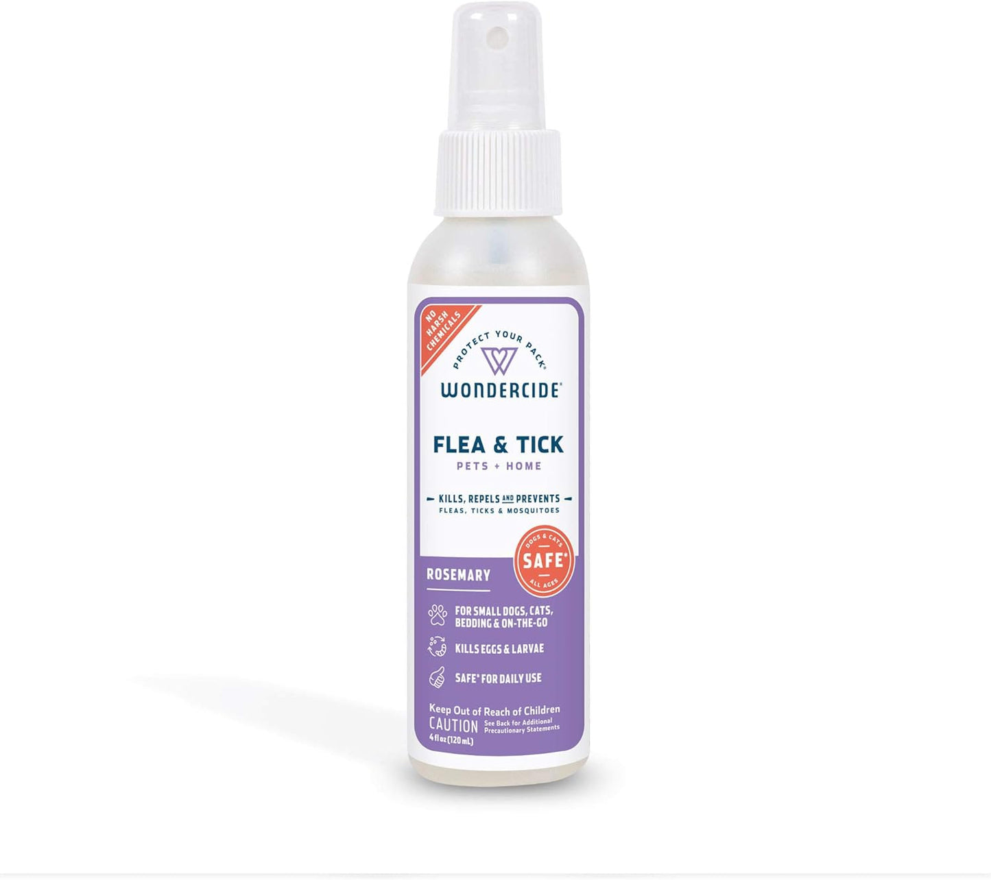 Wondercide Flea, Tick & Mosquito Spray - Natural Essential Oil Formula for Pets & Home | Lemongrass, 16 oz