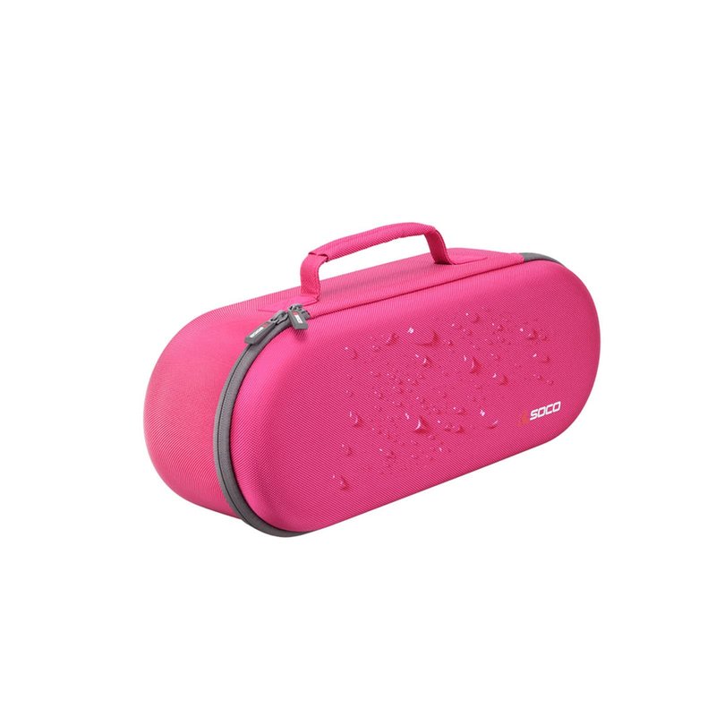 RLSOCO Hard Case for Dyson Supersonic Nural/Supersonic Hair Dryer HD15 HD08 HD07 HD03 HD01, Portable Travel Storage Bag for Dyson Hair Dryer - Fits Complete Supersonic Accessories (Pink)