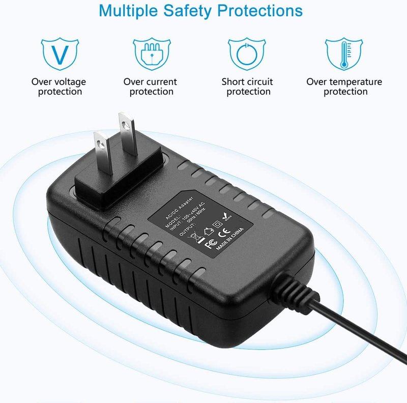 BestCH AC/DC Adapter for Epilady Legend EP 810-33 Hair Remover Power Supply Cord Wall Home Charger Mains PSU
