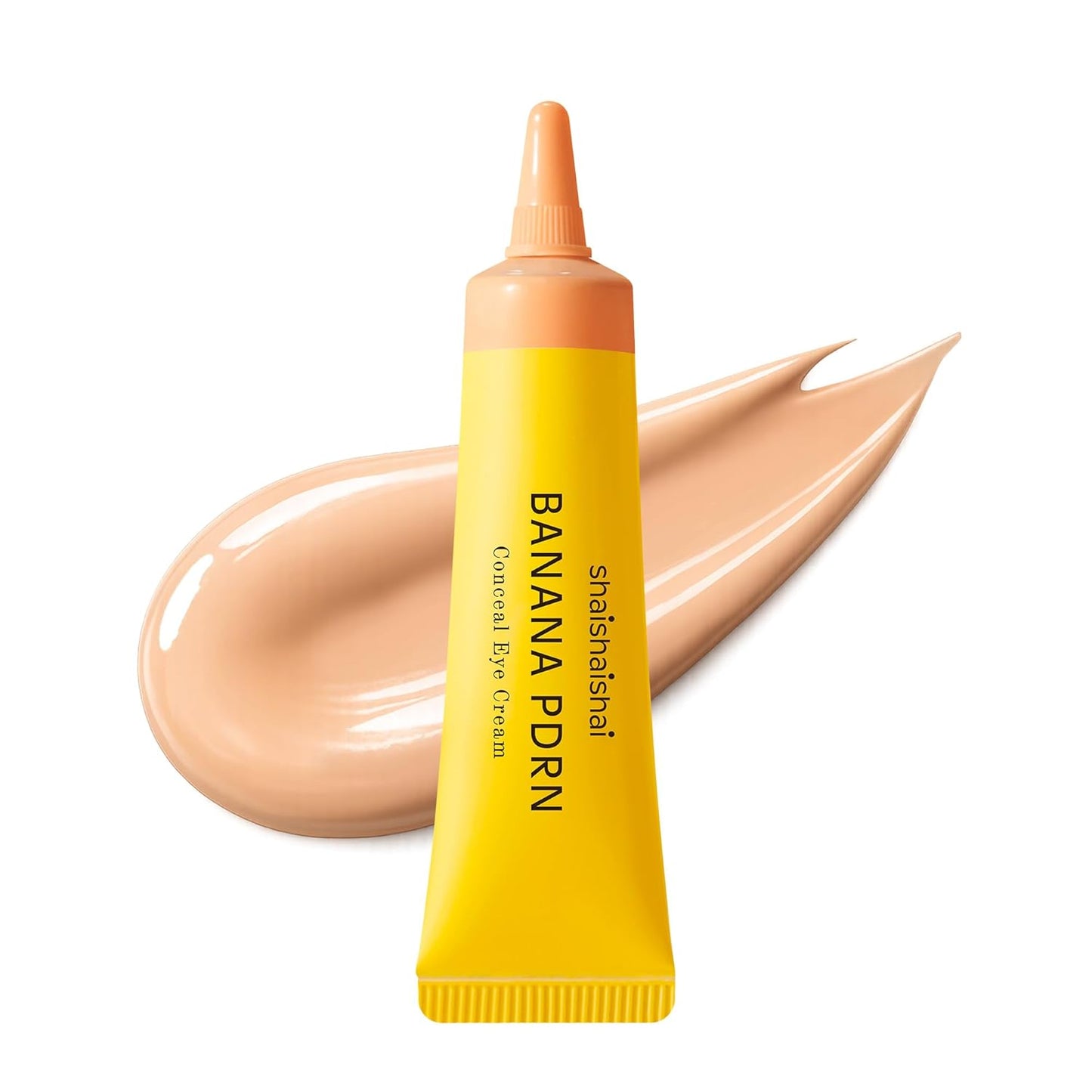 BANANA PDRN Conceal - Hydrating Under Eye Cream for Dark Circles | Advanced PDRN & Ectoin Formula, 0.52 oz (Caramel)