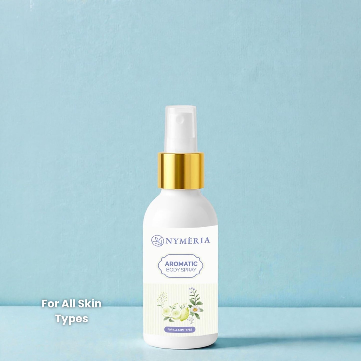 NYMERIA Aromatic Body Mist – Lavender & Botanical Oil Body Spray, Hydrating, Fast Absorbing, Refreshing Scent, Long-Lasting Freshness for All Skin Types, 3.4 fl oz / 100 ml