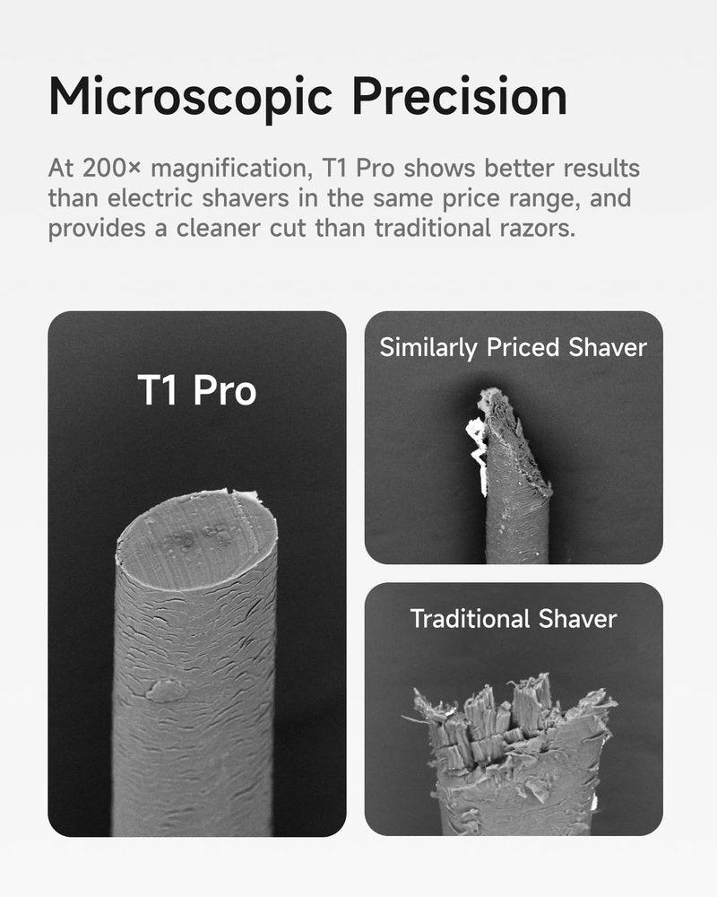 Laifen T1 Pro Electric Shaver Replacement Trimmer Head (Space Gray Aluminum Alloy)