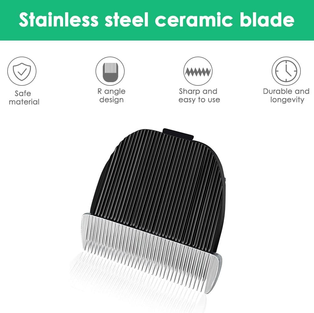 Replacement Blade for Dog Clippers - Compatible with Oneisall Low Noise Cordless Electric Clippers | Quiet Hair Cutting Head