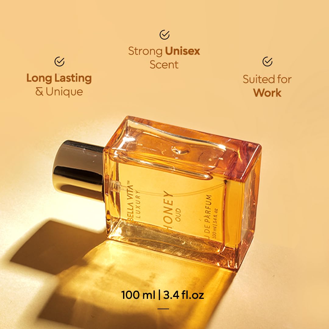 Luxury Perfume Set - Honey Oud & Date | 2x100ml Unisex Fragrance | Long-Lasting EDP