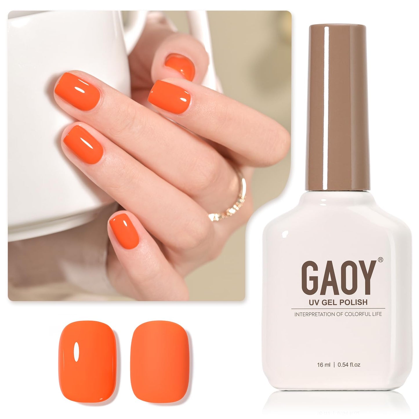 Sheer Light Pink Gel Nail Polish - 16ml UV Cure Jelly Milky White Peach for DIY Manicure & Pedicure