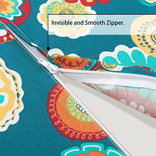Magpie Fabrics 60" Round Waterproof Tablecloth with Umbrella Hole