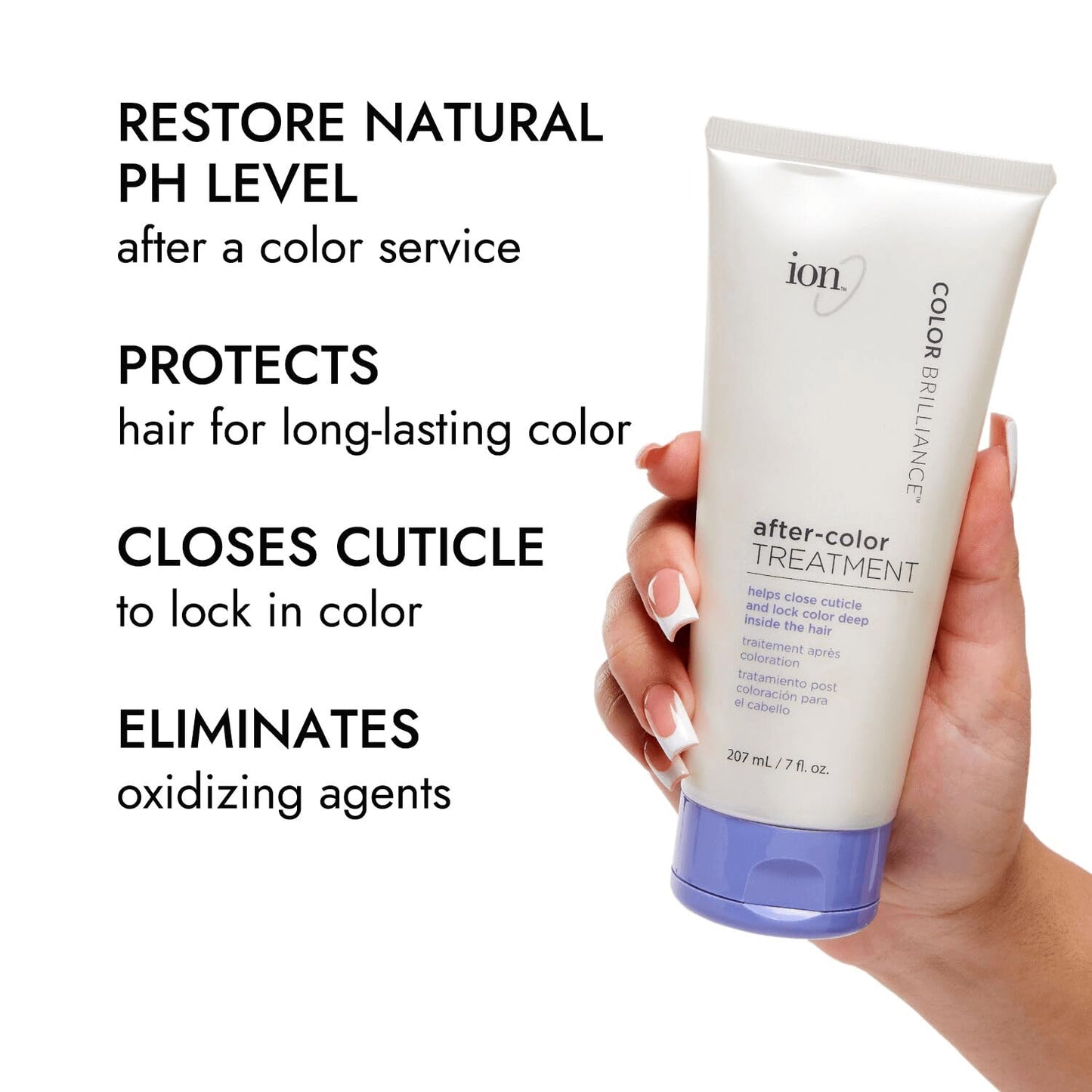Ion Intensive Shine Demi Permanent Hair Color Kit - 3N Dark Natural Brown | Sensitive Scalp Developer & After Color Treatment