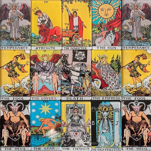 Tarot Card Fridge Magnet - The High Priestess Acrylic Decor