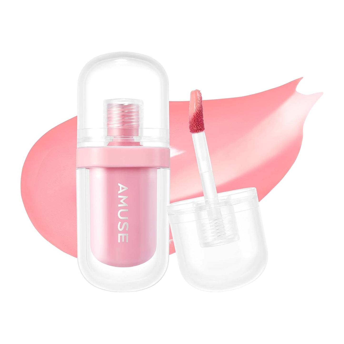 Jel-Fit Tint Lip Stain - Long Lasting Hydrating Gloss, Smooth Moisturizing Formula | Vegan Korean Beauty (01 Boksoonga Jelly)