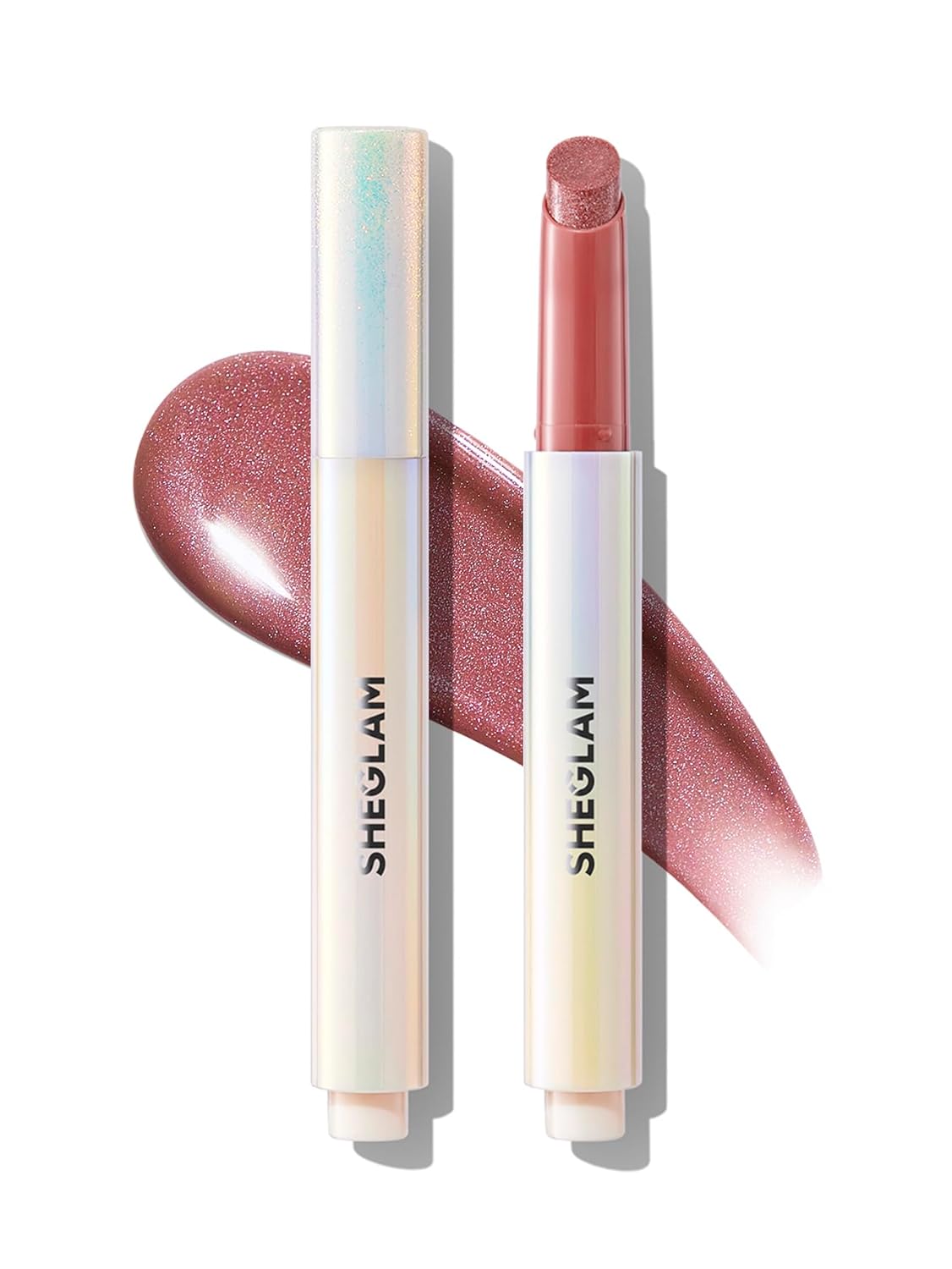 SHEGLAM Pout-Perfect Lip Gloss | Moisturizing Shimmer Lip Plumper - Sugar Crystal